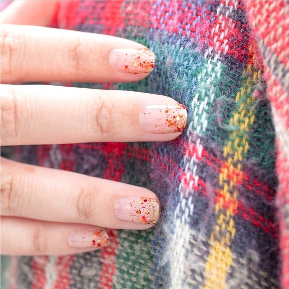 *Rare, HTF* Color Street: Thanks a Million | Fall Thanksgiving Red Orange Gold - Picture 1 of 10